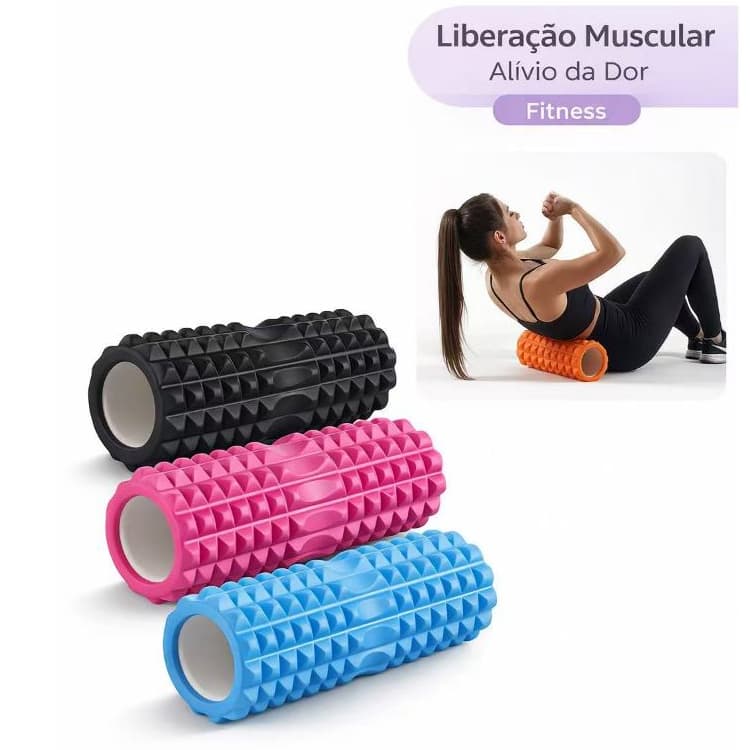 Rolo de Massagem/Liberação Miofascial Yoga Massagem Corporal