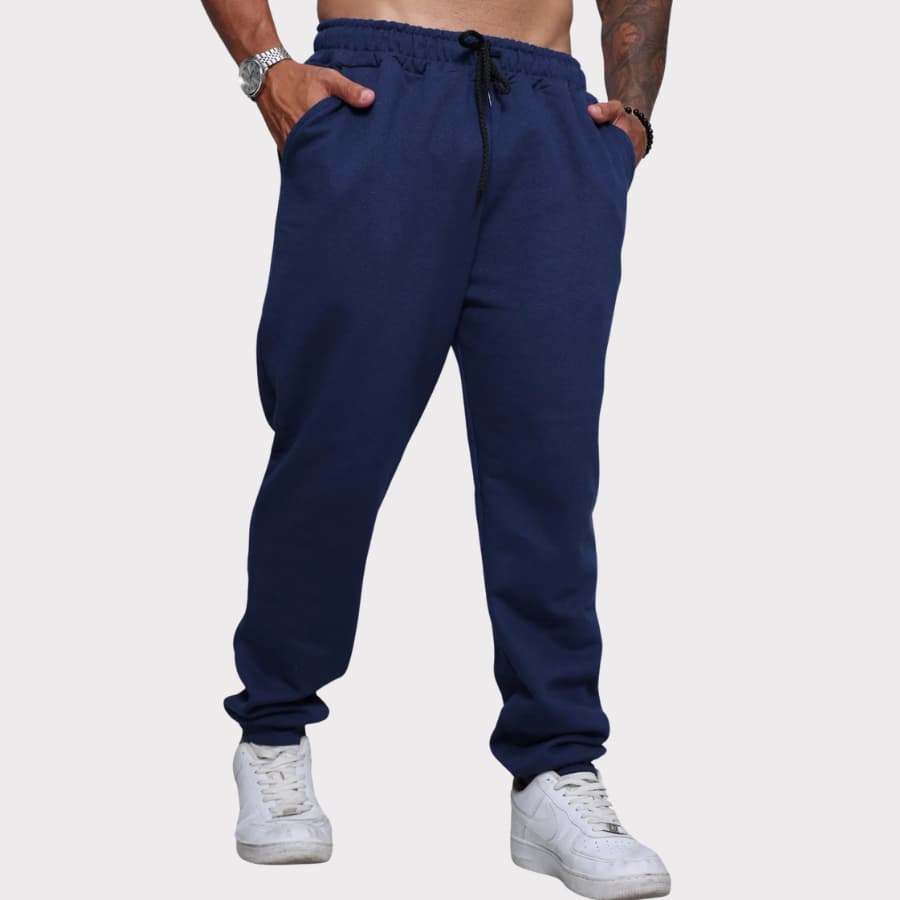 Calças versateis Conforto Total Cintura Ajustável com Cordão Bolsos Laterais Funciona