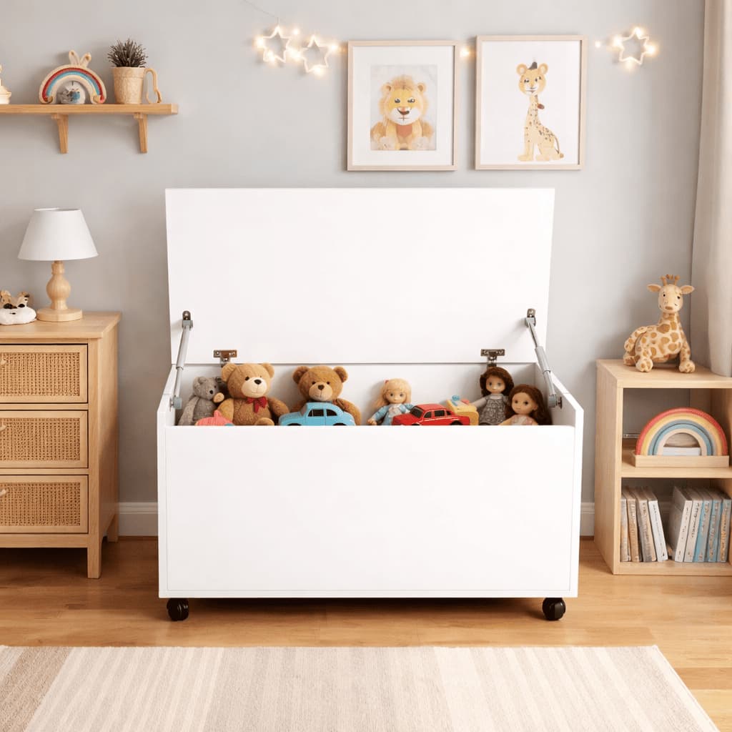 Baú Cesto Caixa Organizadora Grande Porta Brinquedo Kids Infantil bagunça quarto bau