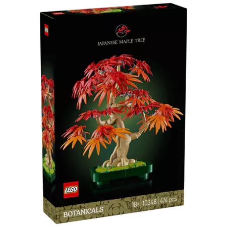Bonsai De Ácer Vermelho Japonês Lego Botanicals 10348 - 474 Unidades 474 Bonsai De Ácer Vermelho Japonês