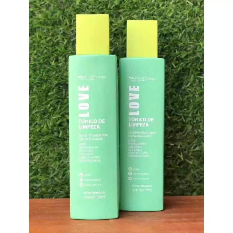 Tônico Facial De Limpeza Max Love 290ml
