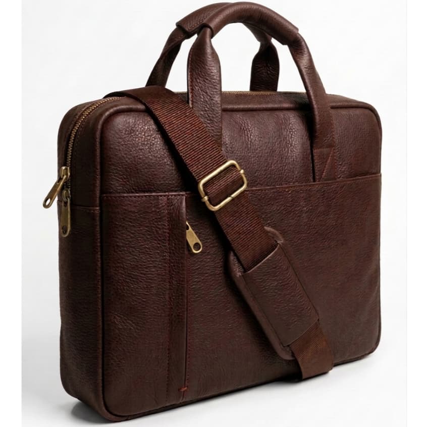 Maleta Executiva Bolsa 100% couro legítimo para notebook 13 15 17 Universitário, médico, advogado