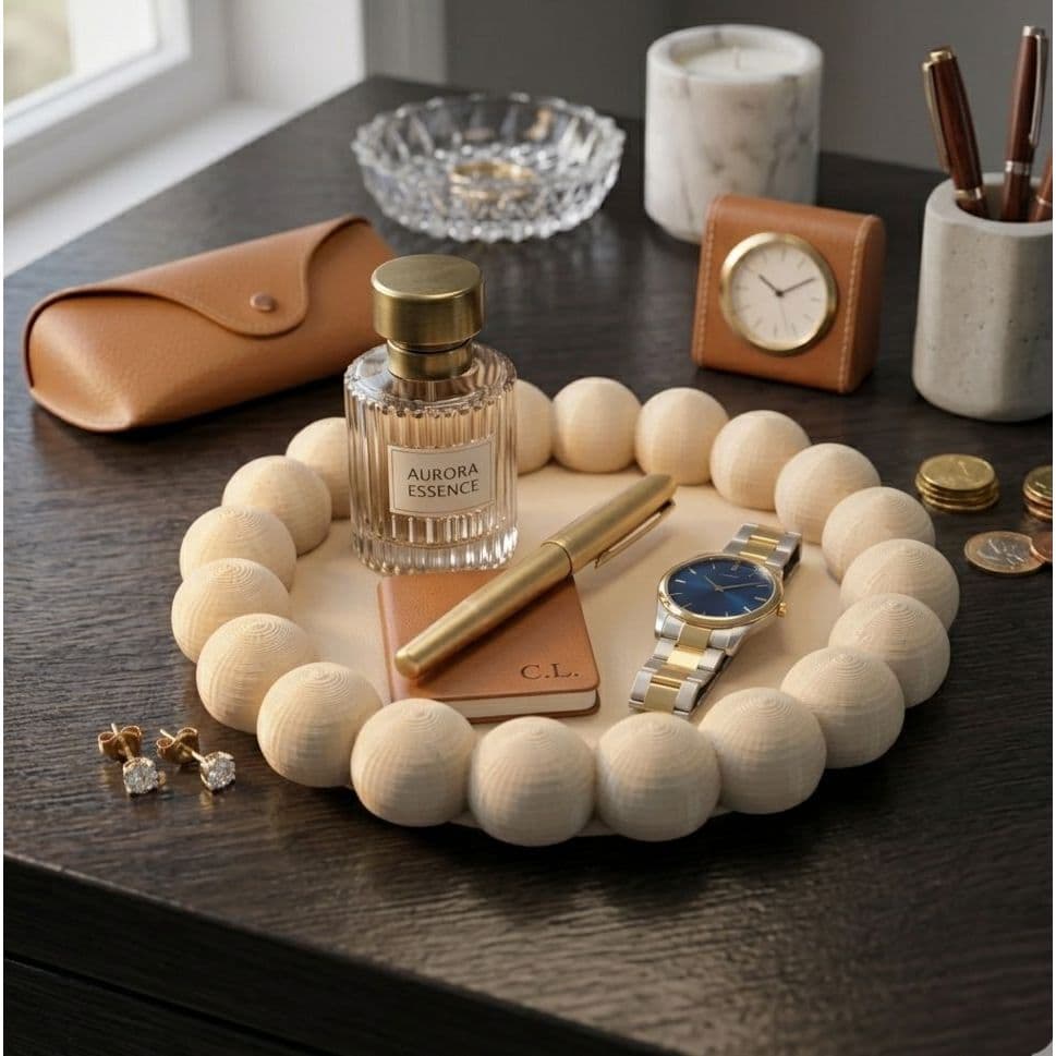 Organizador Porta Joias para Anéis Brincos Colares Pulseiras Relógio Decorativo Minimalista Casa e Decoração