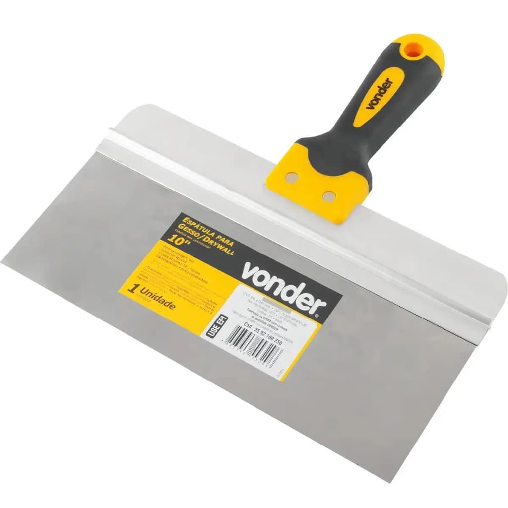 Espatula Gesso Drywall 10 Vonder