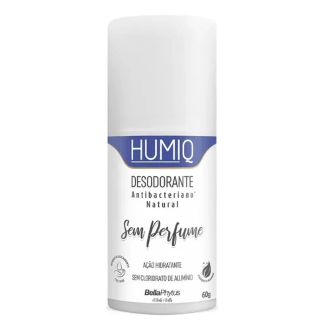 Desodorante Natural Sem Alumínio Vegano. Humiq 60g - BellaPhytus