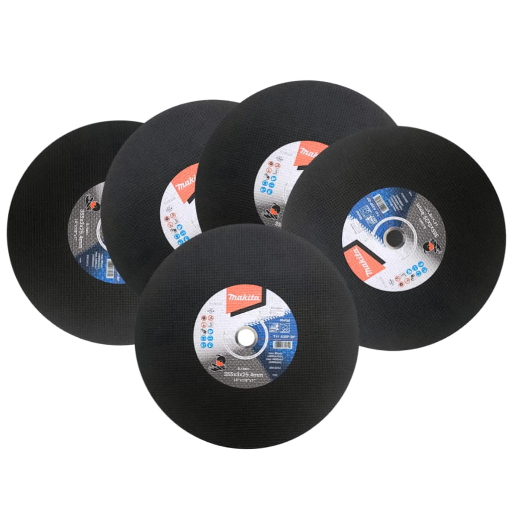 5x Disco Corte Metal 14'' (355x3x25.4mm) 4400rpm
