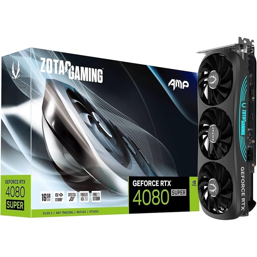 VGA PCI-e GeForce RTX4080 SUPER ZOTAC AMP 16GB DDR6X 256 bits [ZT-D40820F-10P] (HDMI/3xDP)