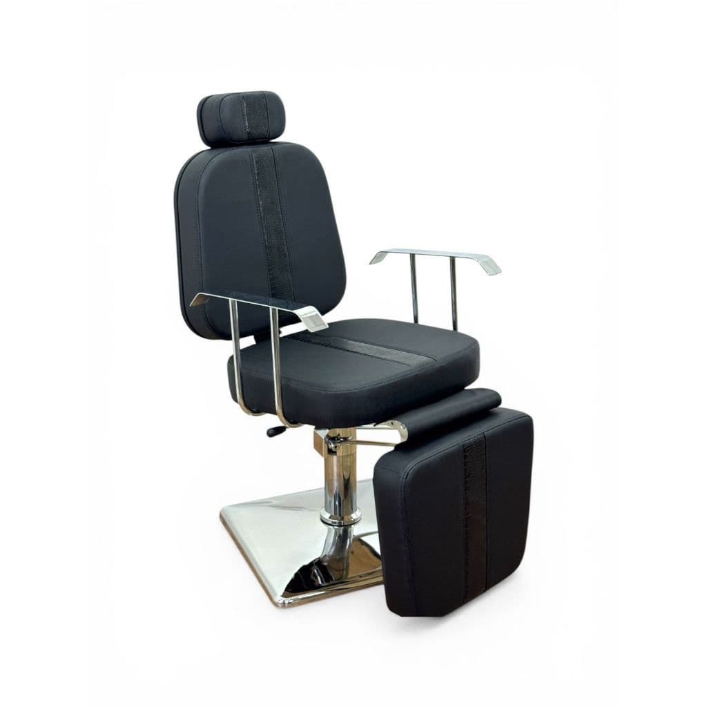 Cadeira Poltrona Reclinável De Maquiagem E Estética Profissional para Cabeleireiro Plenitude