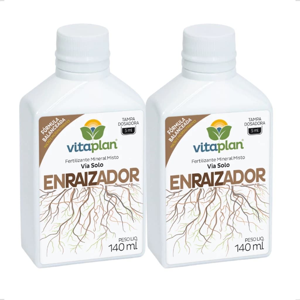 Enraizador Fertilizante adubo para raizes Vitaplan Nutriplan 140 Ml