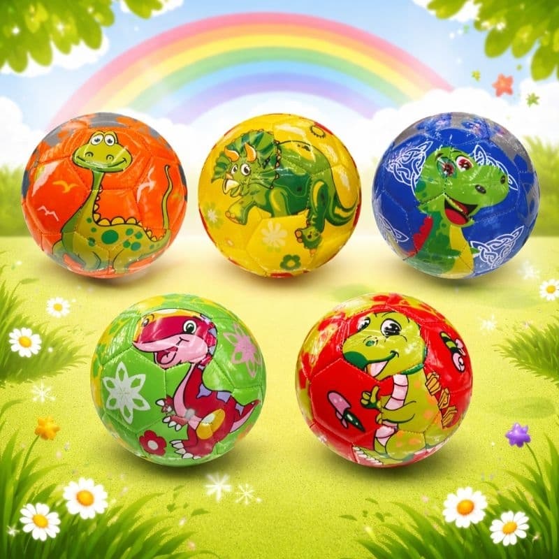 Bola De Futebol Colorida Infantil N2 Brinquedos Para Crianças e Bebês