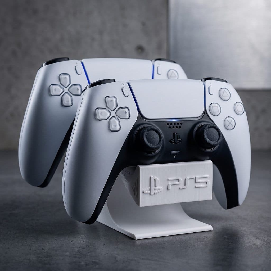 Suporte Controle PS5 DualSense Organizador Gamer Mesa Base Para Setup Playstation 5