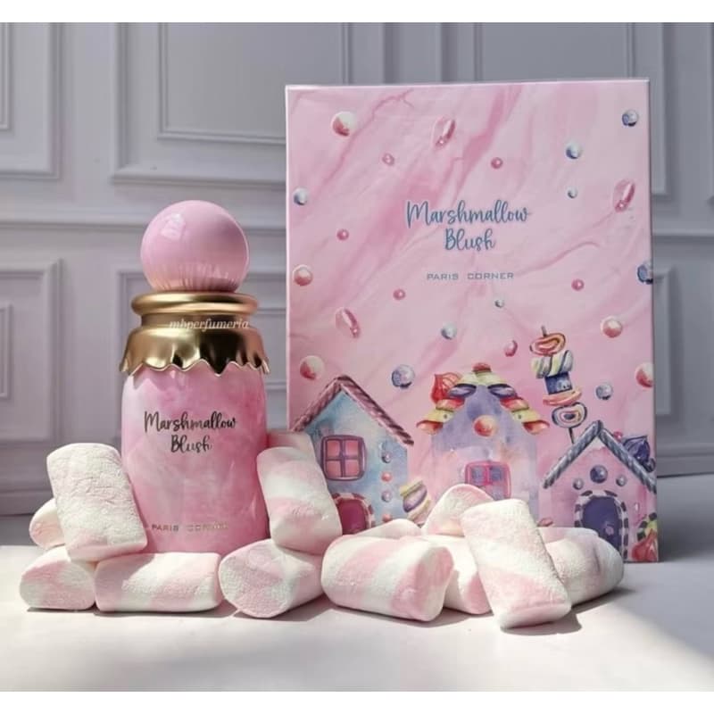 Perfume Marshmallow Blush Paris Corner Feminino 🍬💖 Doce, Delicado e Irresistível 100 Ml