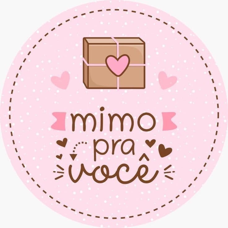 Adesivos Mimo para você 4X4CM
