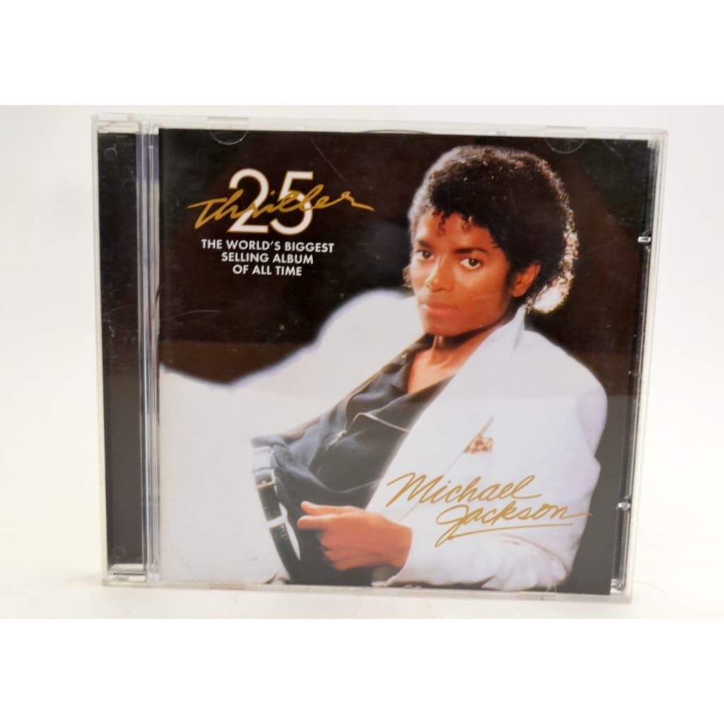 CD Michael Jackson Thriller 25 anos 2008 Original Usado