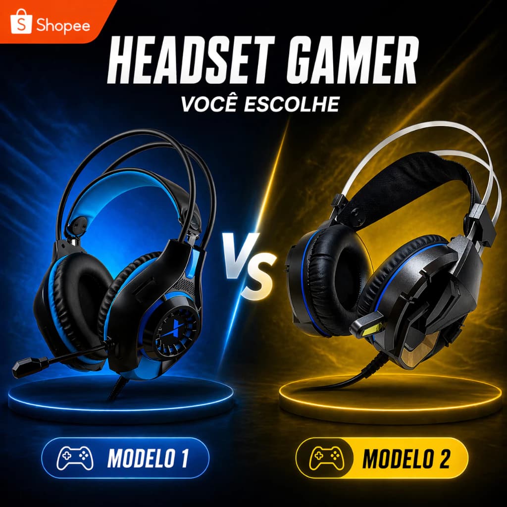 Fone Gamer Headset P3 Com Microfone Para PC Notebook Ps5 Ps4 X-one Celular
