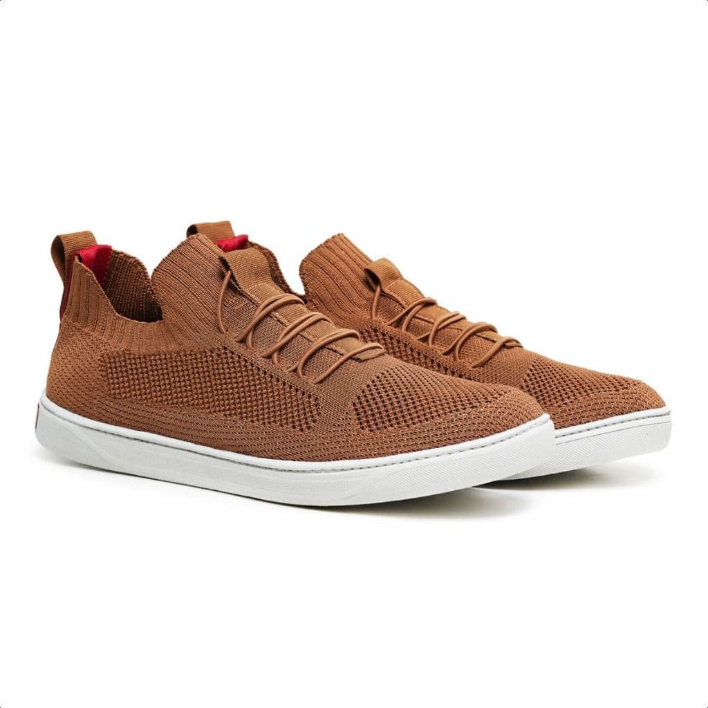 Tênis Knit Leve e Respirável para o Dia a Dia Minimalista Conforto Premium Palmilhas P.U GEL