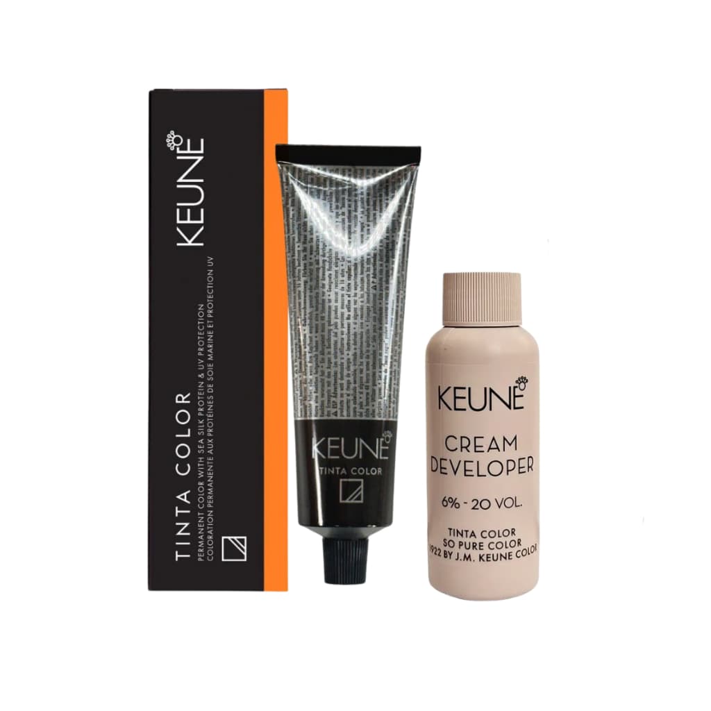 Kit Coloração Tinta Color Keune 60ml + Ox Developer 20vol Várias Cores Disponíveis