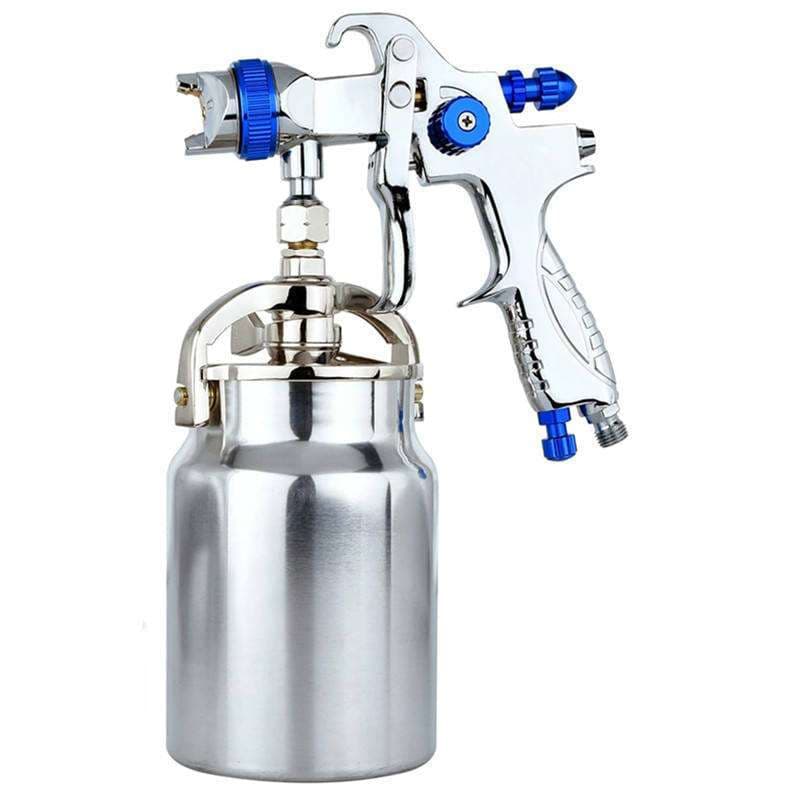 Pistola de pintura Sucção 1.4mm OU 1.7mm caneca alumínio 1l Webkits