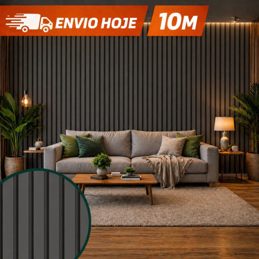 Papel De Parede Ripado Preto  Ripas De Madeira Preta Lavável  3d Sala Quarto Autocolante Texturizado