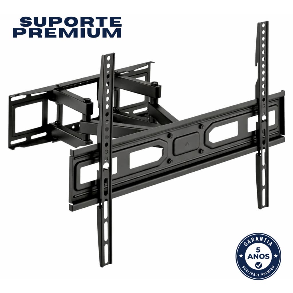Suporte de Tv Articulado para Tvs de 40 43 50 55 65 70 75 Polegadas de Parede