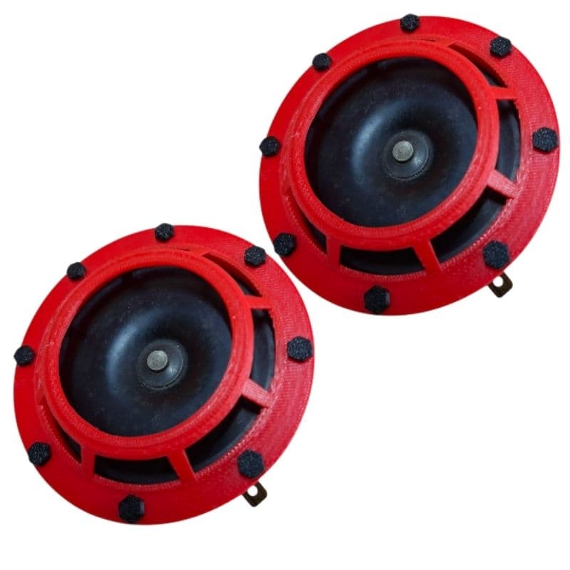 Kit 2 Capa Para Buzina Original Mitsubishi Lancer ASX Tipo Hella Horn e Paquerinha 98mm