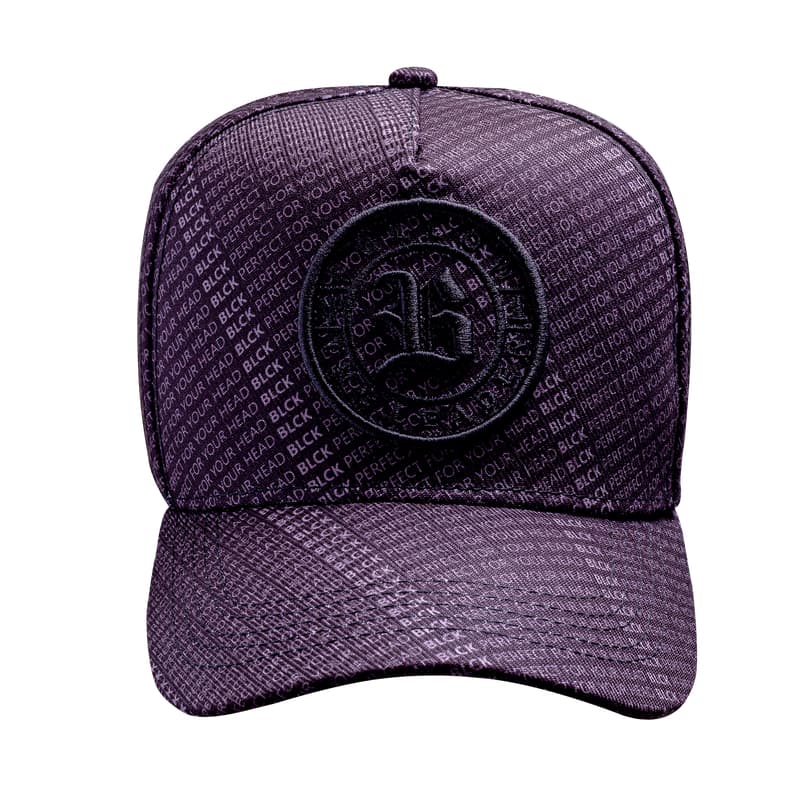 Boné Snapback Follow Perfect Sublimado Preto