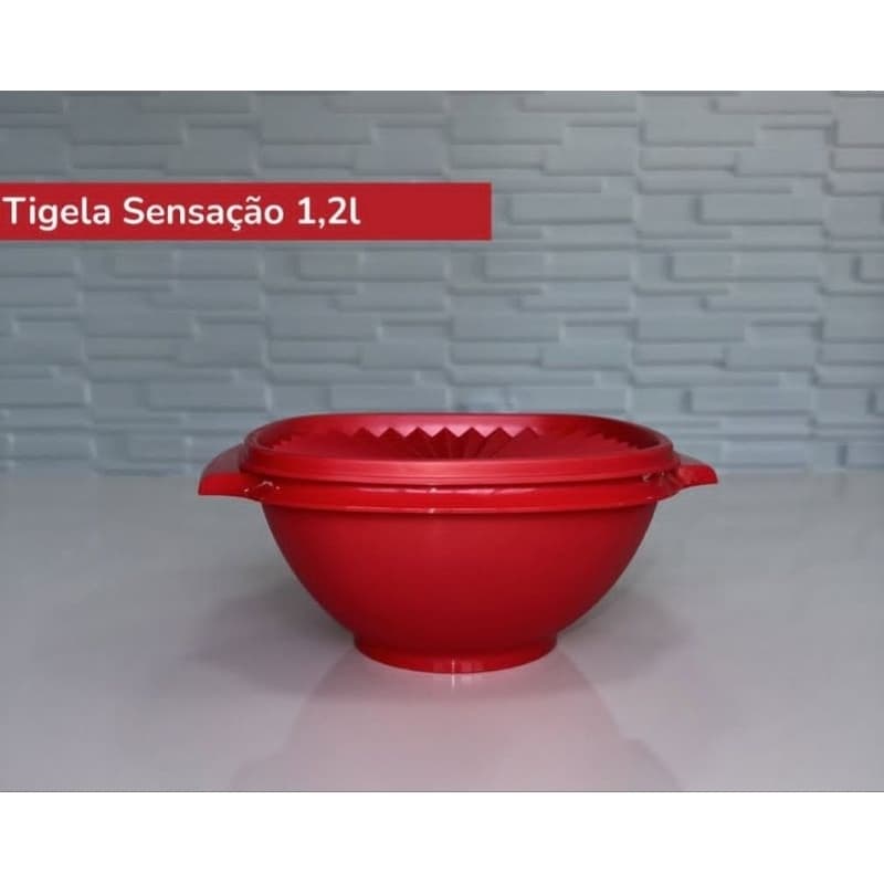 TUPPERWARE TIGELA SENSAÇÃO 1.2 LITROS