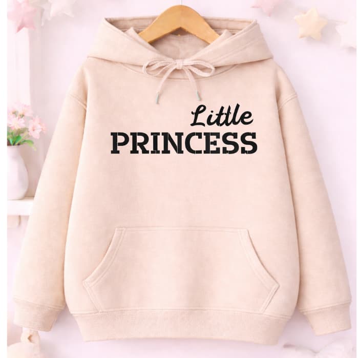 Agasalho Moletom Criança Princesa Infantil Grosso Quentinho