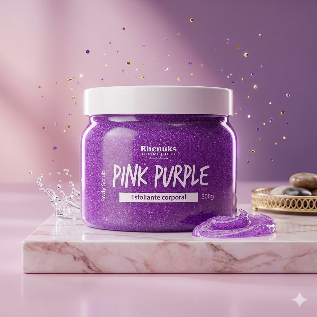 Esfoliante PINK PURPLE Body Scrub Rhenuks 300g
