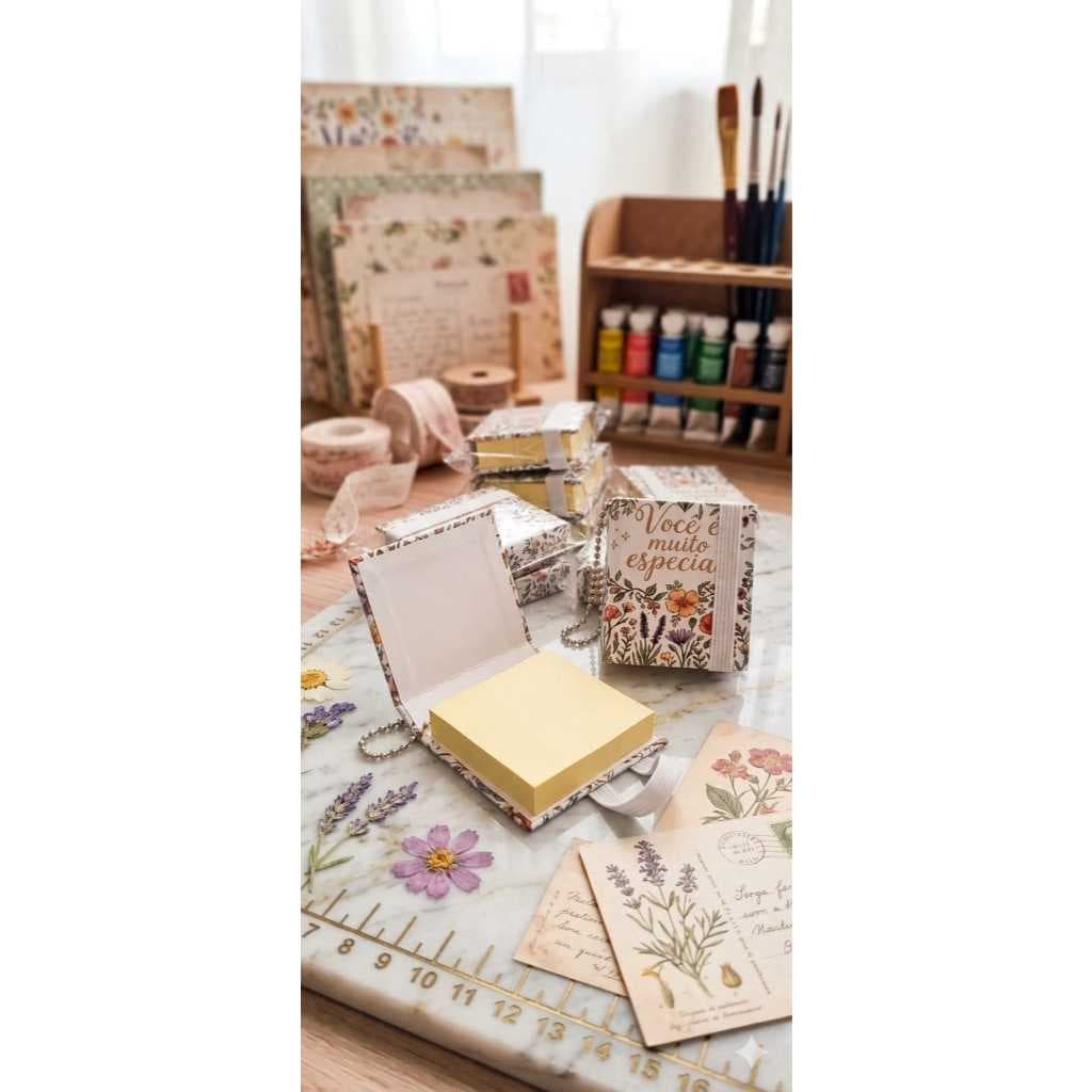 Porta Post It - Personalizados - Frases - Estampas