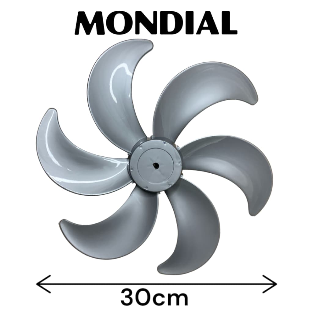Helice Para Ventilador Mondial 6 Pás 30cm