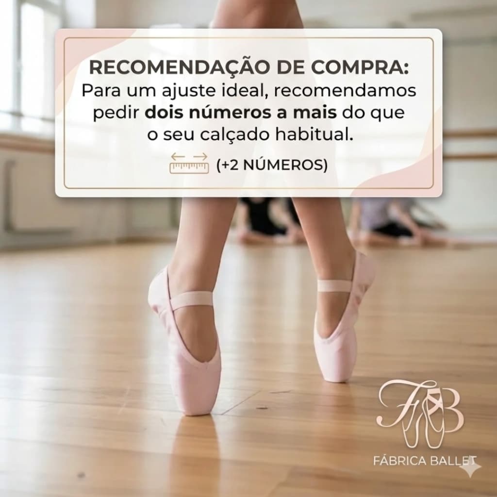 Sapatilha de Ballet Meia Ponta Korino Infantil e Adulto Profissional Direto da Fabrica Ballet