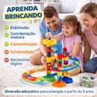 Brinquedo Educativo Labirinto Tornado Multicolorido Coordenação Motora Raciocínio