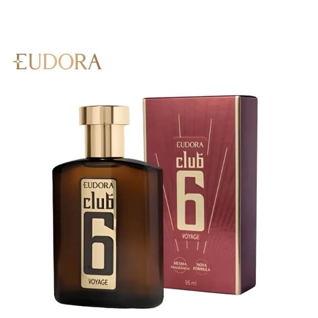 Club 6 Voyage Desodorante Colônia 95ml Eudora