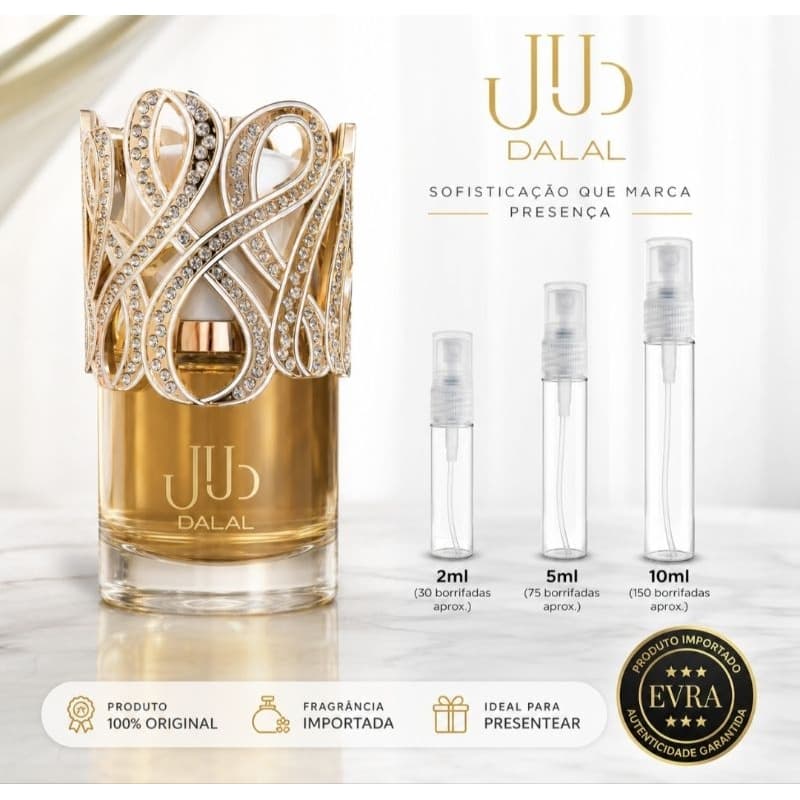 Perfume Feminino Árabe Dalal Feminino Árabe