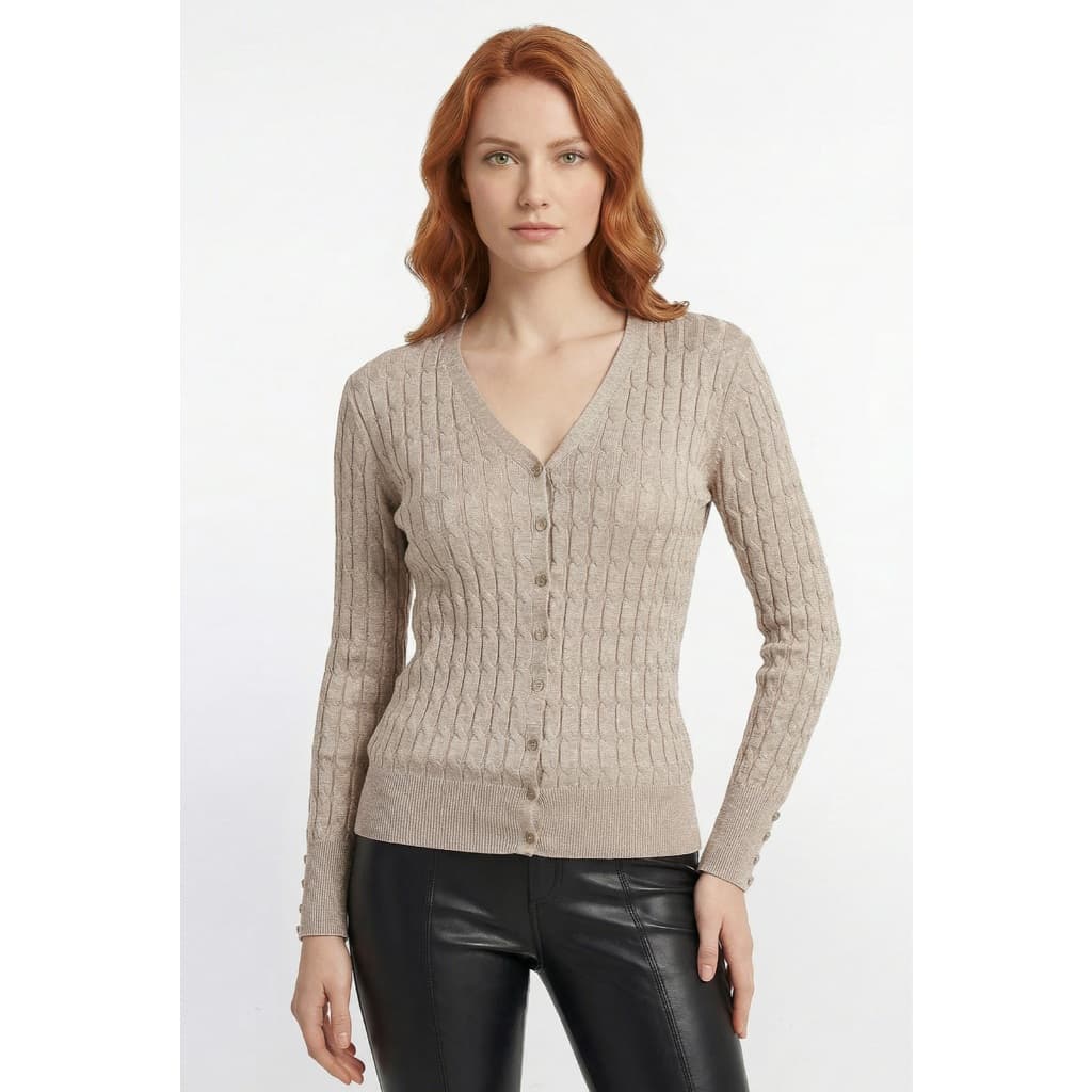 Casaco cardigan com botões 70870