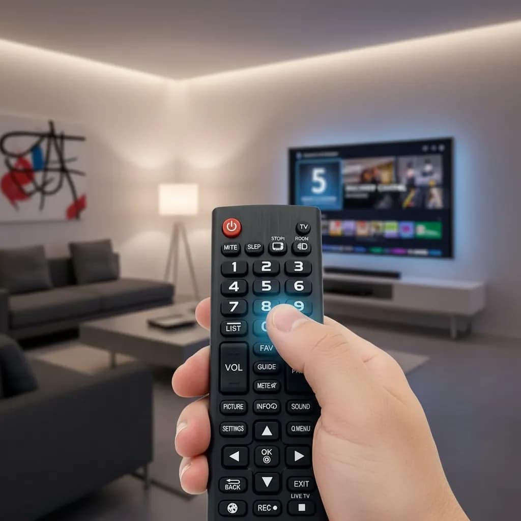 Controle Universal para TV LG Compatível com Modelos LCD, LED e Plasma