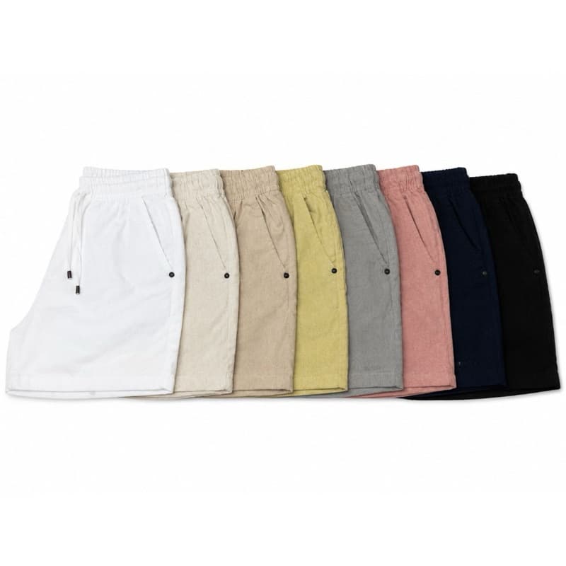 Short Linho Masculino - Linho Macio - Alta Qualidade