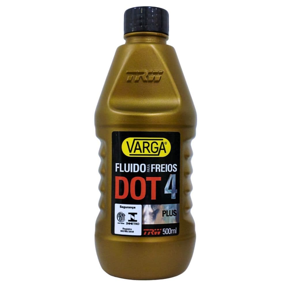 Fluido de Freio DOT4 PLUS Original TRW VARGA FLUIDO VERMELHO - 500ml