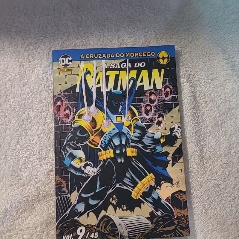 A Saga Do Batman No 9/45 A Cruzada Do Morcego Panini Dc Comics