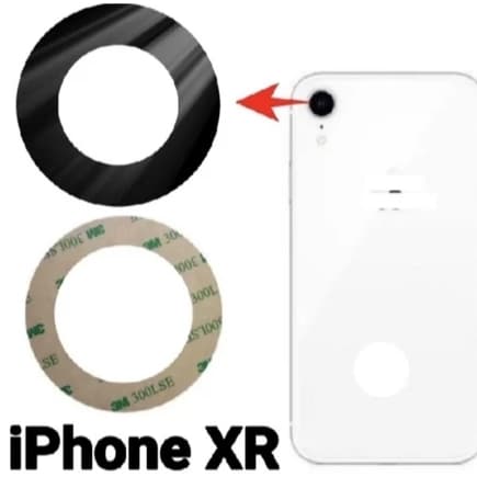 Lente De Vidro Da Câmera Traseira Para iPhone XR Vidrinho