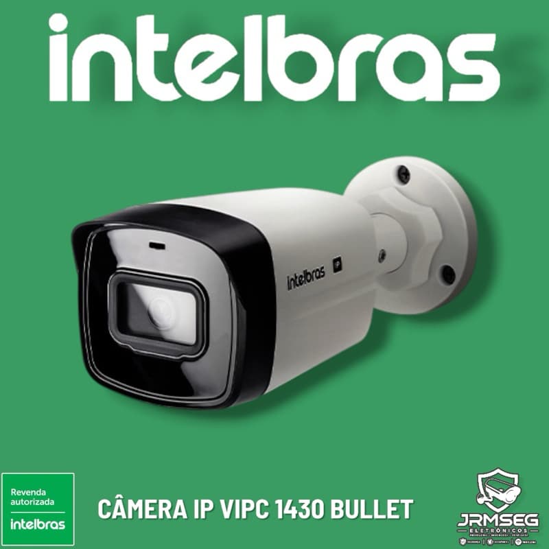 VIPC 1430 B Câmera IP Bullet 4 MP com PoE