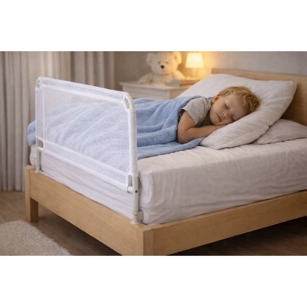 Grade de Cama com Tela de Segurança para Bebês, Crianças e Idosos PEQUENA, MÉDIA E GRANDE