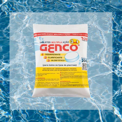 PASTILHA/TABLETE 3 EM 1 - MÚLTIPLA AÇÃO - 200G (GENCO)