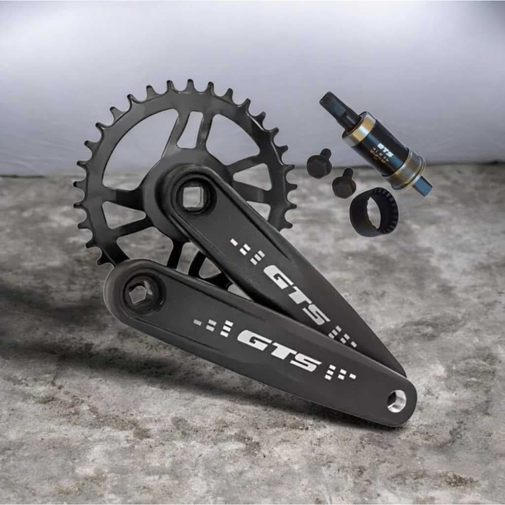 Pedivela Single GTS 34 Dentes 170mm + Movimento Central GTS122mm