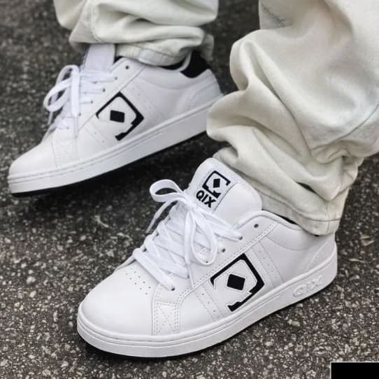 Tenis Sola Reta Skatista QIX Combat Suede Streetwear Macio Leve Antiderrapante Diversas Cores Envio Imediato !