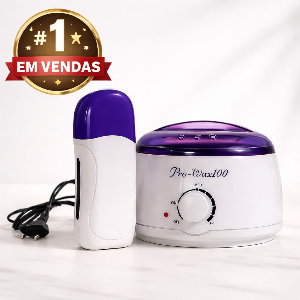 Panela aquecedora + Aquecedor Roll on Para depilação Depilação a Cera Quente de Micro ondas