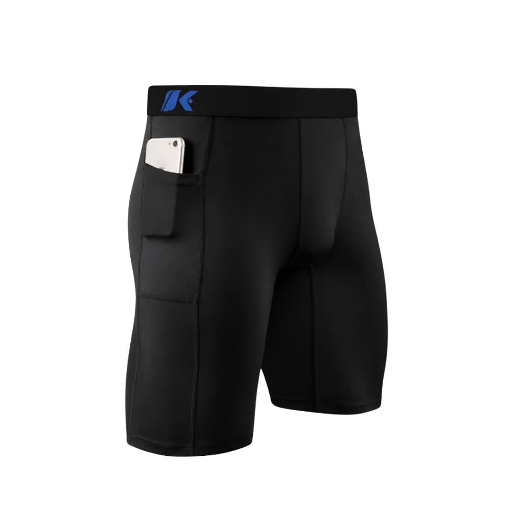 Bermuda Térmica com Bolso Anti Assadura Corrida Treino Academia Keeper