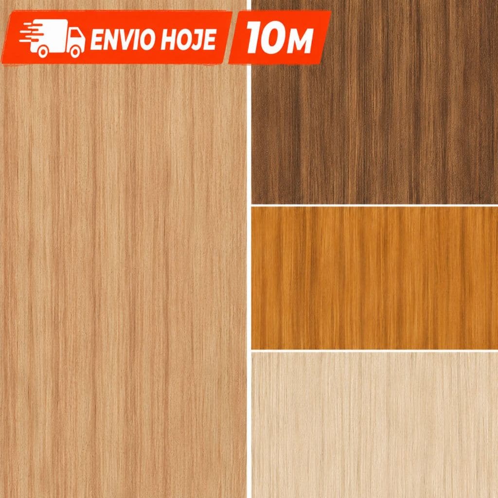 Papel de Parede Madeira Lisa Texturizado Lavável Autocolante Madeira Natural Sala Quarto Móveis