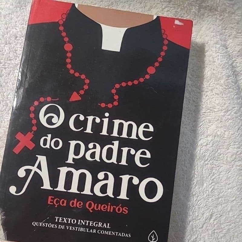 O Crime do Padre Amaro Eça de Queiros Usado